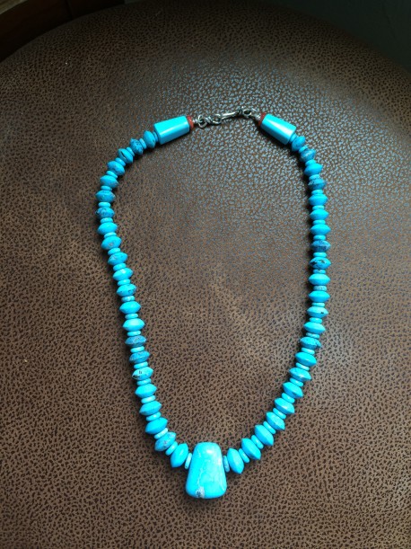 Gem turquoise necklace
