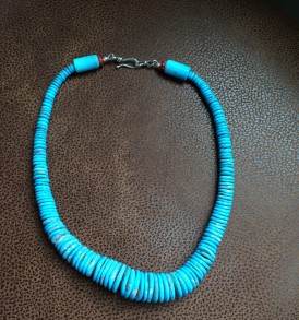 Blue Gem Turquoise Necklace
